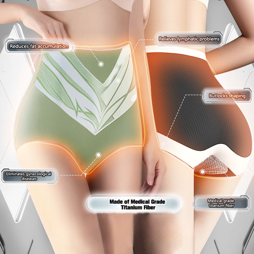 Medical Grade Titanium Fiber Tourmaline Shaping Shorts👙