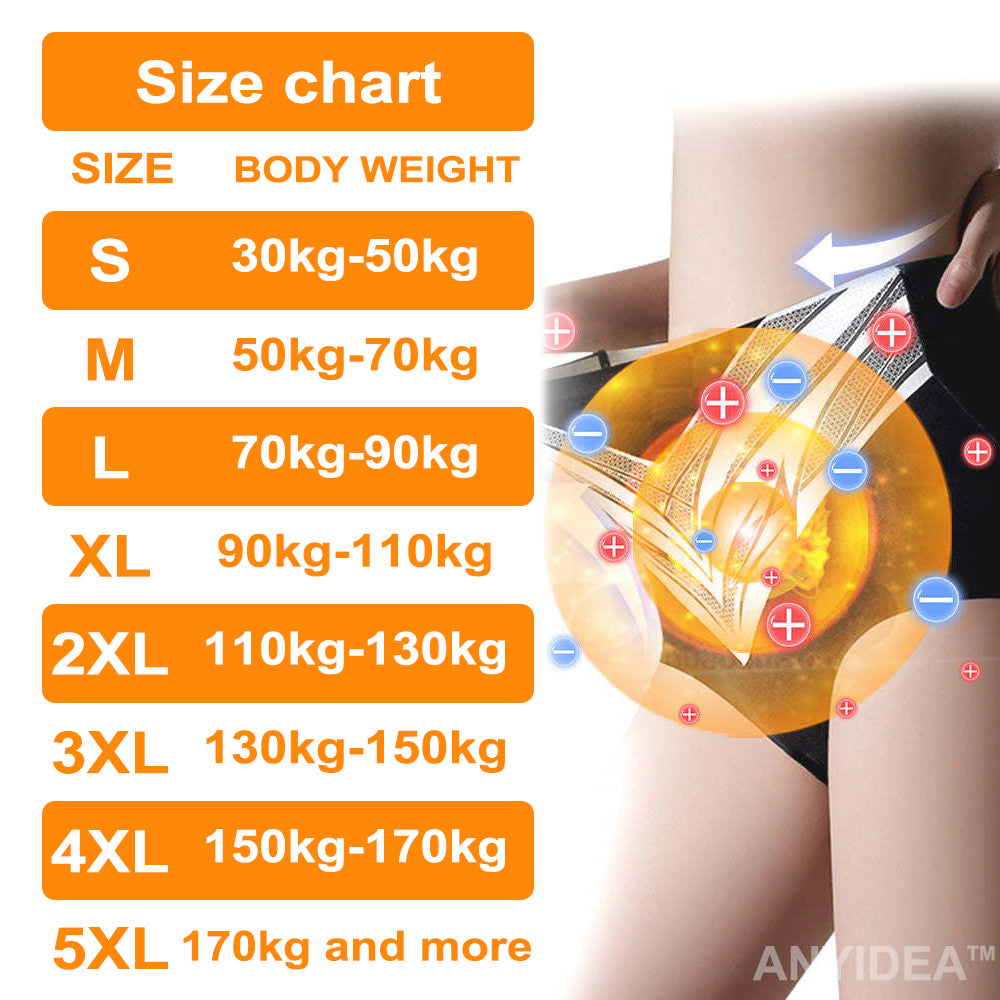 Medical Grade Titanium Fiber Tourmaline Shaping Shorts👙