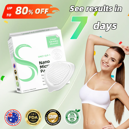 [See results in 7 days]✨Lenreey®  SMGT-GLP-1 Nano Microneedle Patch（Painless, long-lasting, addressing diabetes, obesity, and cardiovascular diseases）🇦🇺
