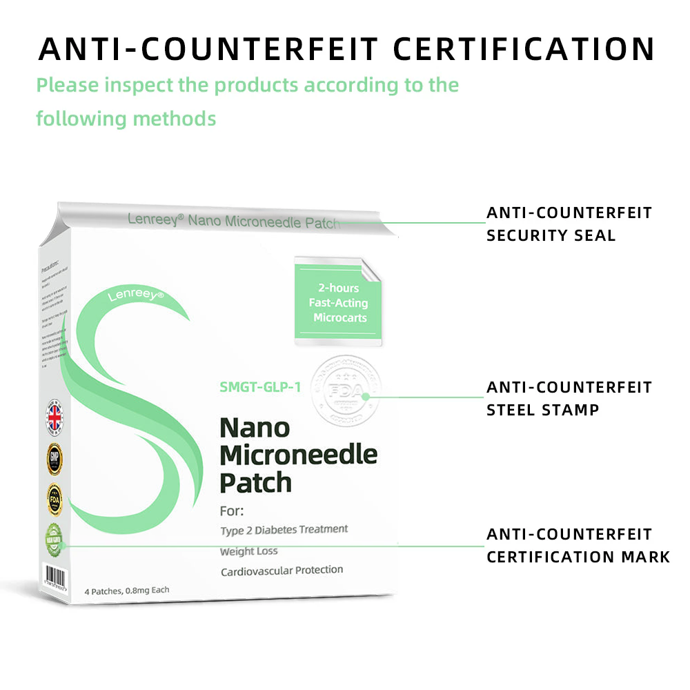 [See results in 7 days]✨Lenreey®  SMGT-GLP-1 Nano Microneedle Patch（Painless, long-lasting, addressing diabetes, obesity, and cardiovascular diseases）🇦🇺